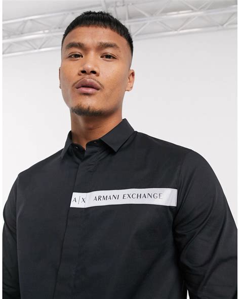 armani exchange long sleeve shirt.